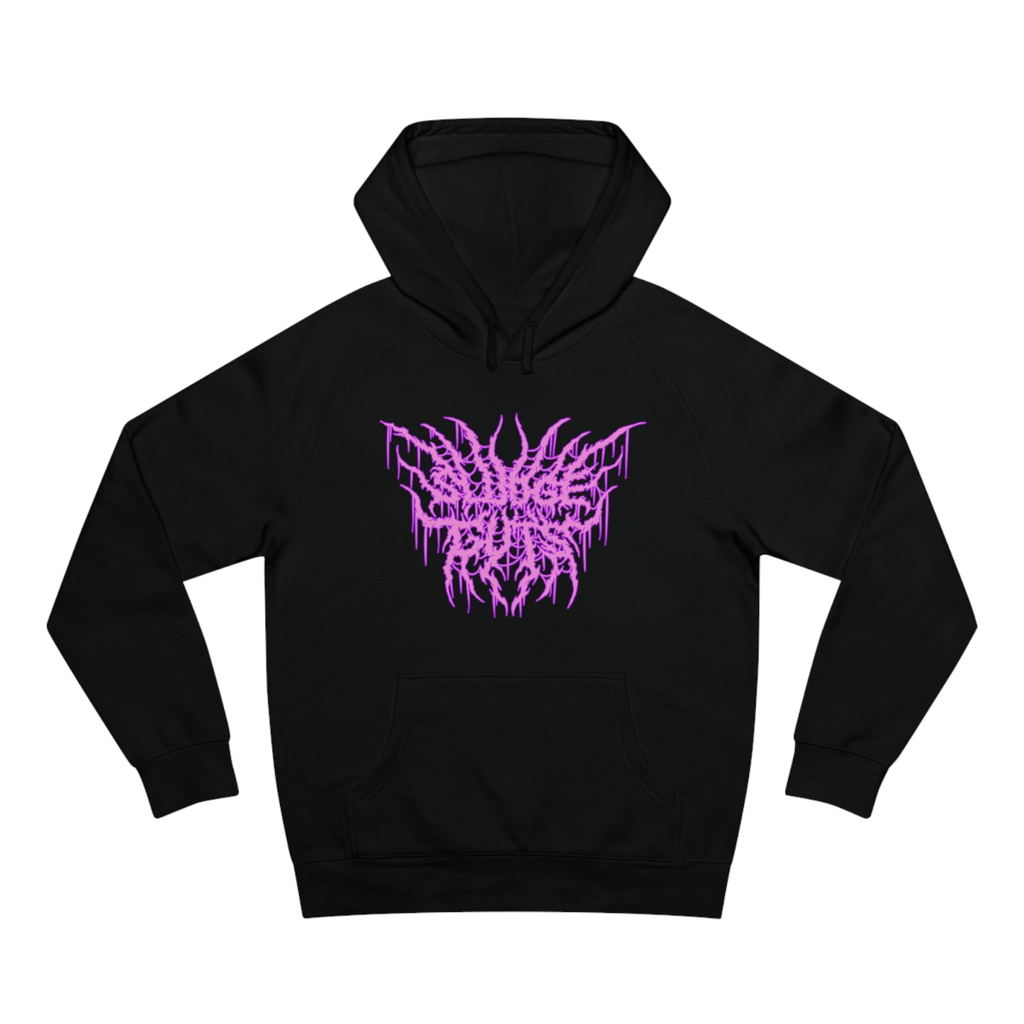 DEATH LOGO HOODIE - PINK