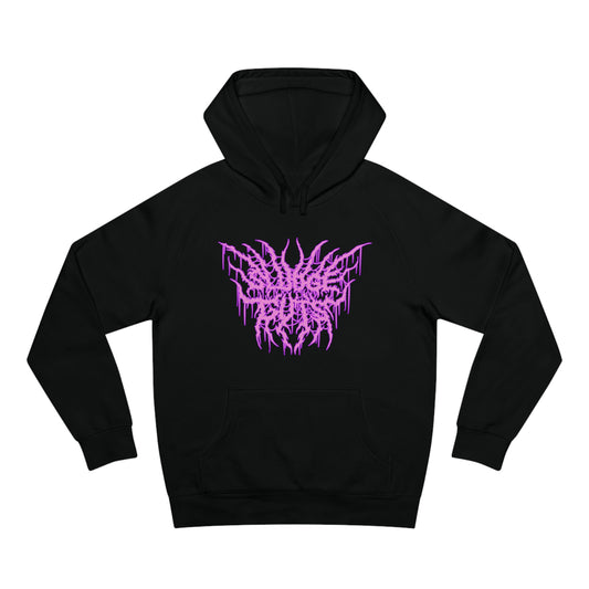 DEATH LOGO HOODIE - PINK