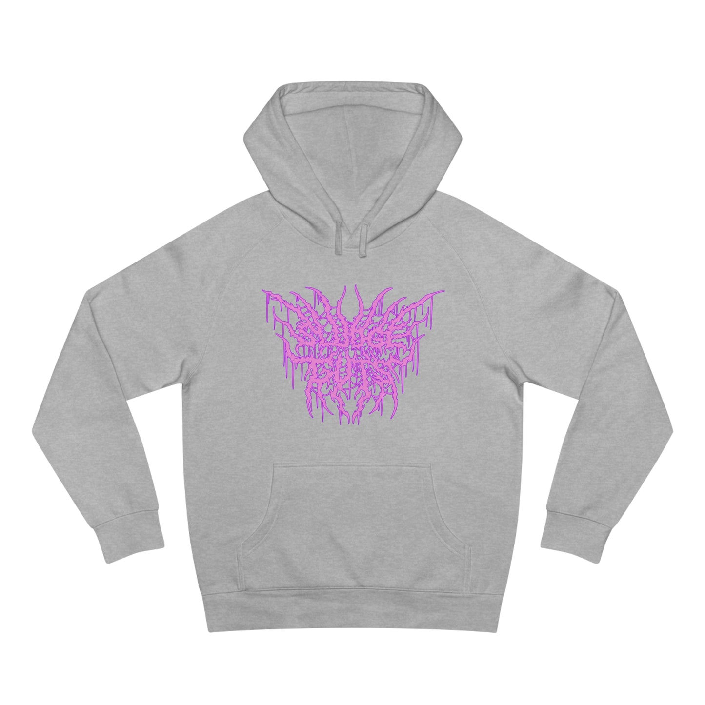 DEATH LOGO HOODIE - PINK